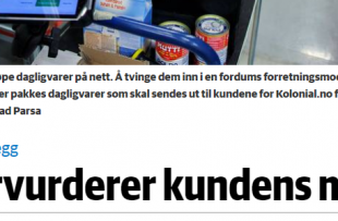Faksimile Dagens Næringsliv