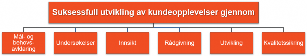 Suksessfull utvikling av kundeopplevelser